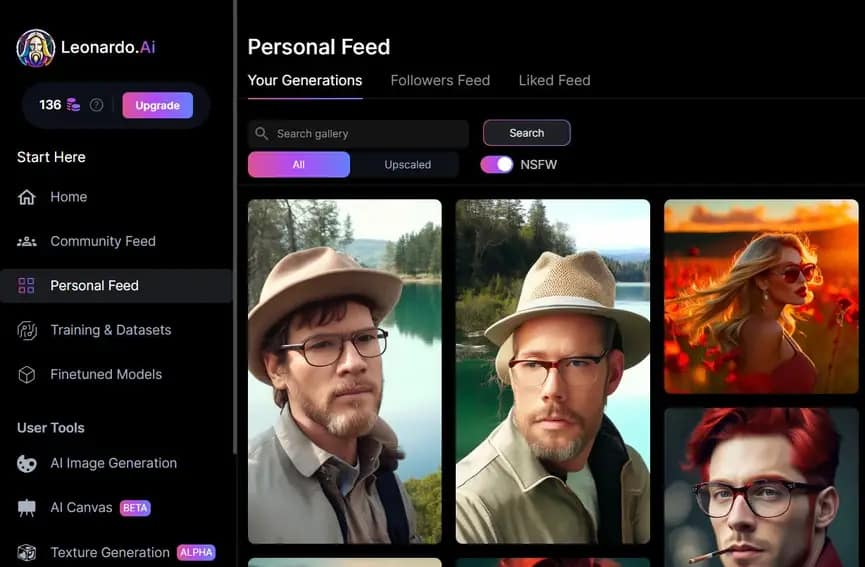 Leonardo crear imagenes virtuales gratis