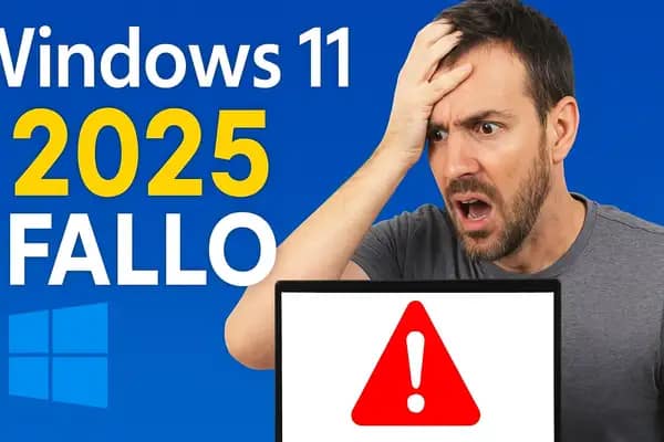 Windows 11 2025: Grave fallo en XAML afecta al menú Inicio, barra de tareas y Explorer 1 Windows 11 y sus problemas